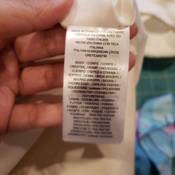 Ralph Lauren Minimalist Glam Quiet Luxury White High-Low Gown - Picture 8 of 16